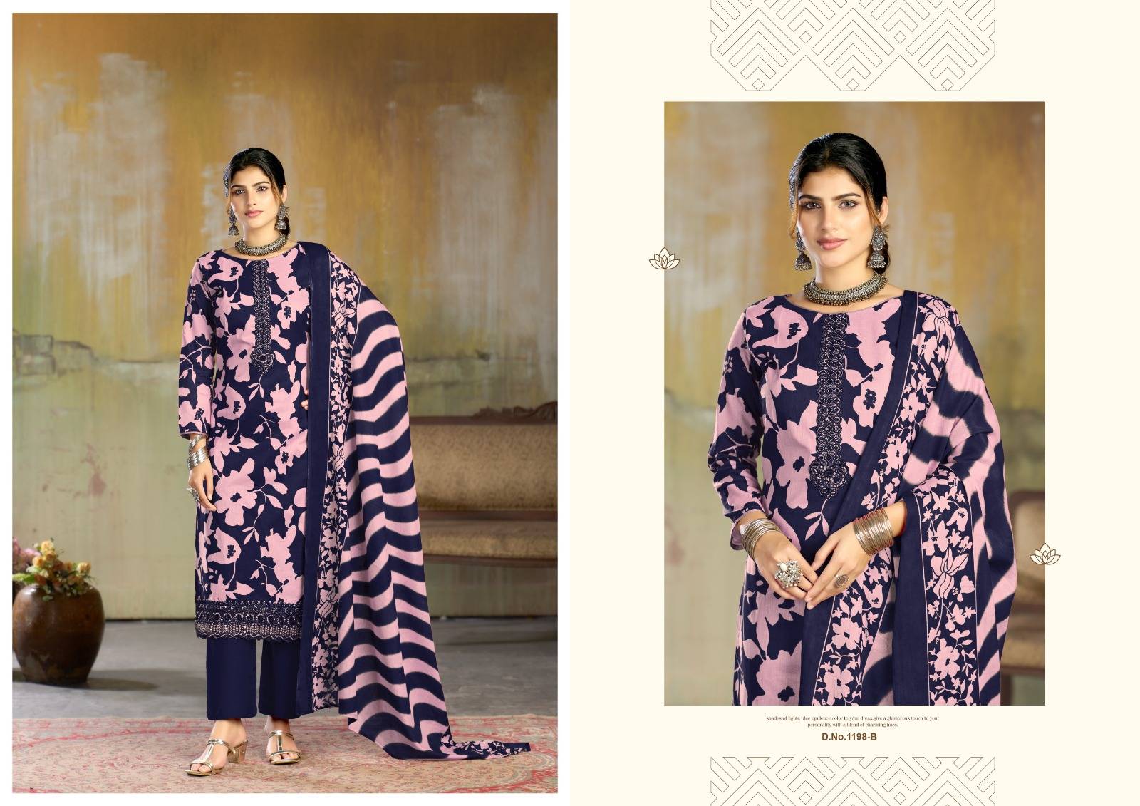 FITOOR By Radhika fashion Beautiful Festive Suits Colorful Stylish Fancy Casual Wear & Ethnic Wear Cotton Dresses At Wholesale Price
